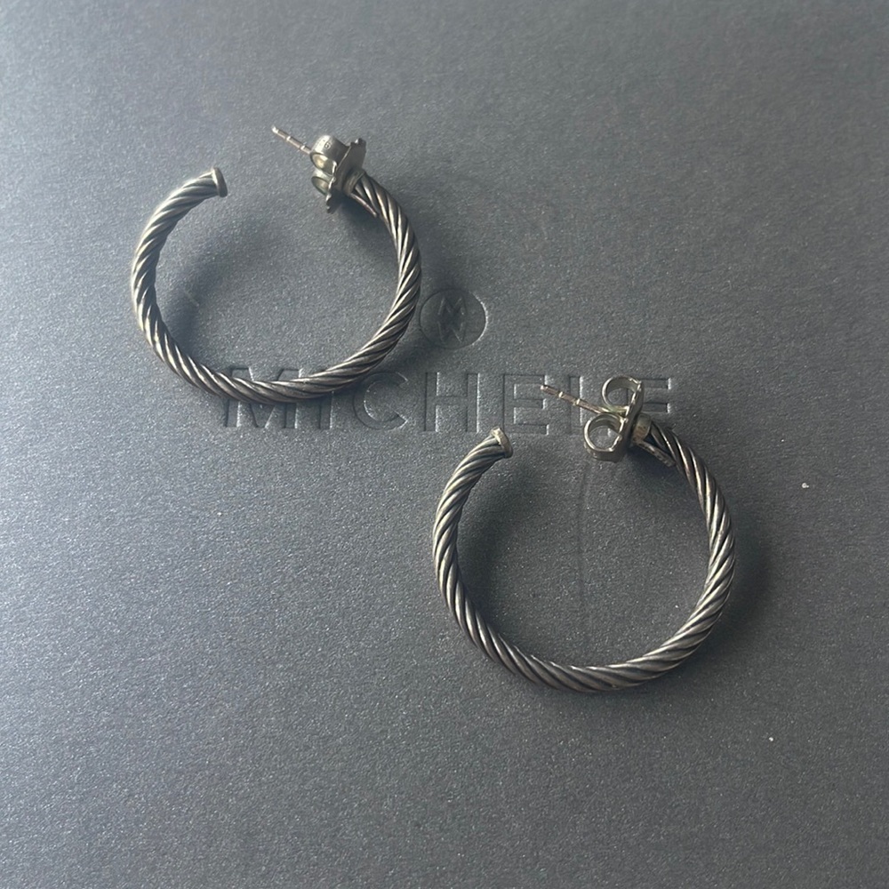 David Yurman Cable Hoops